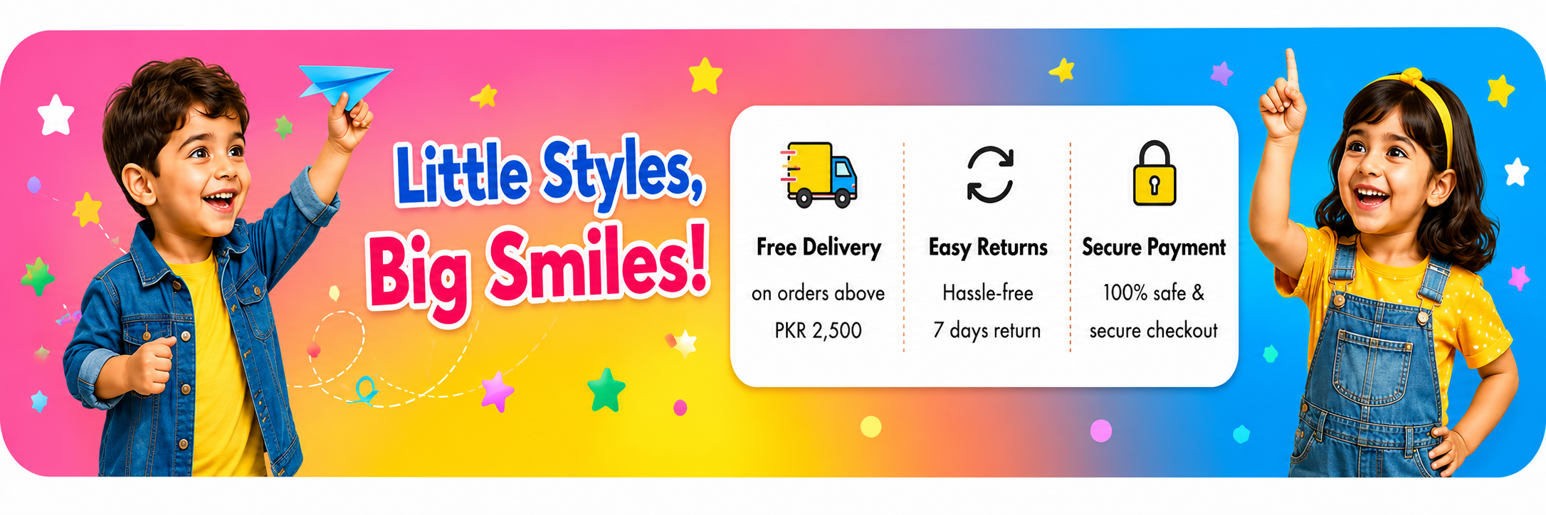 Little Styles Big Smiles - Free Delivery, Easy Returns, Secure Payment
